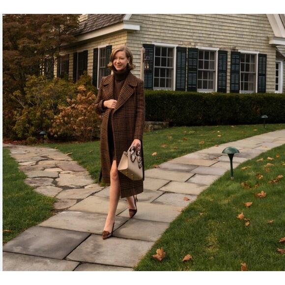 SARAH FLINT Perfect Sabina Sling 85 37-1/2 Tortoise Patent Espresso Satin EUC - Picture 2 of 12